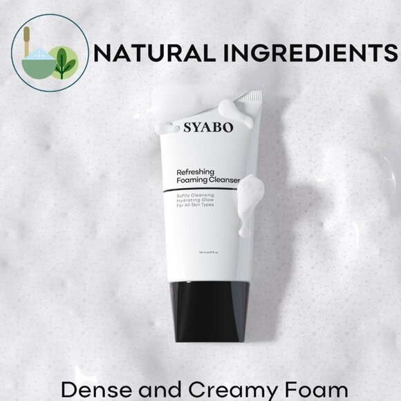 Refreshing Foaming Gentle Facial Cleanser Cleansing and Non-irritating Face Wash - Picture 6 of 12